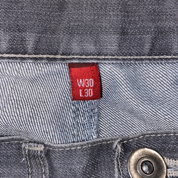 Denim Co men’s grey straight leg jeans - Picture 6 of 6